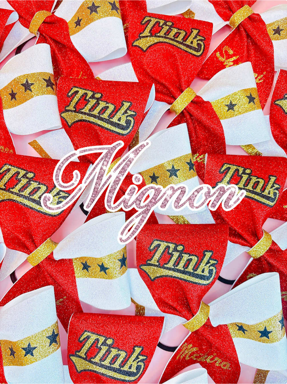 @CHEER BOW MIGNON