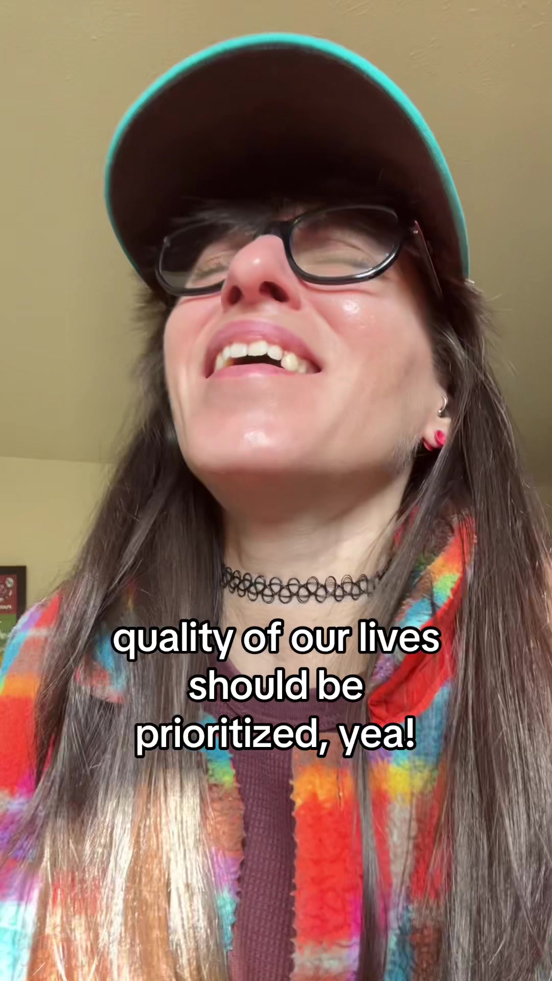 @creepy witch nose lady