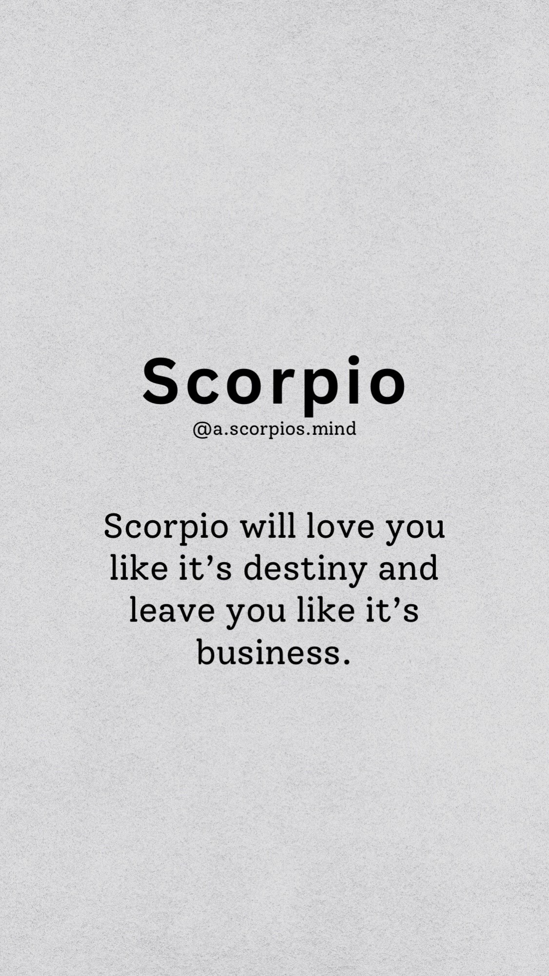 @A Scorpios Mind
