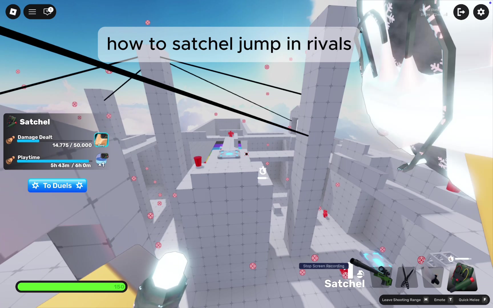 How to satchel jump in rivals #rivals | Lil roly (@tony.moran11)