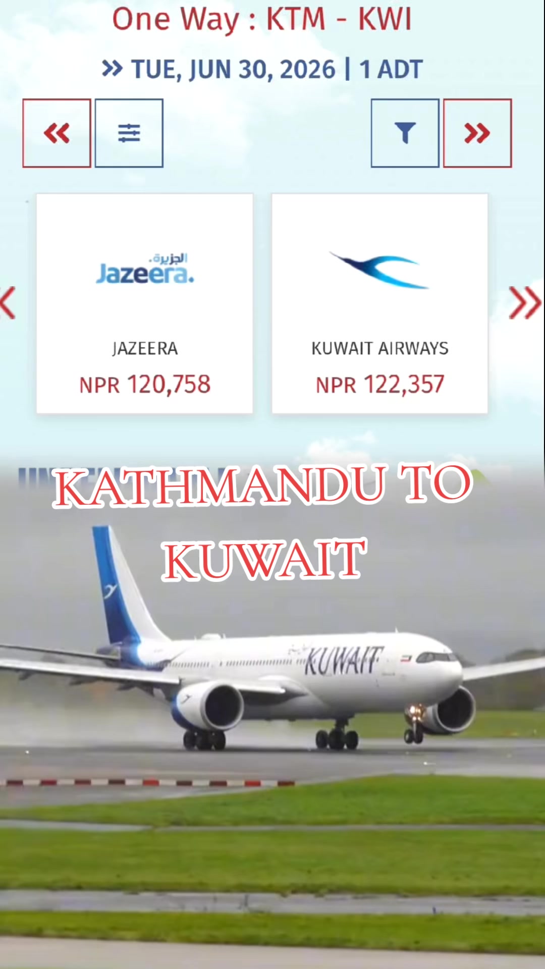 @Sasto  Flight Ticket✈️