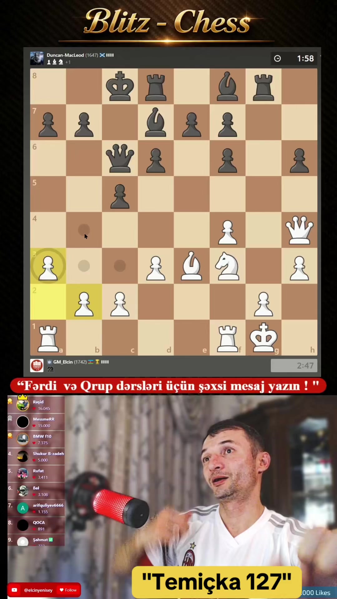 @𝐸𝓁𝒸𝒾𝓃 𝒴𝑒𝓃𝒾𝓈𝑒𝓎 ✅♟️