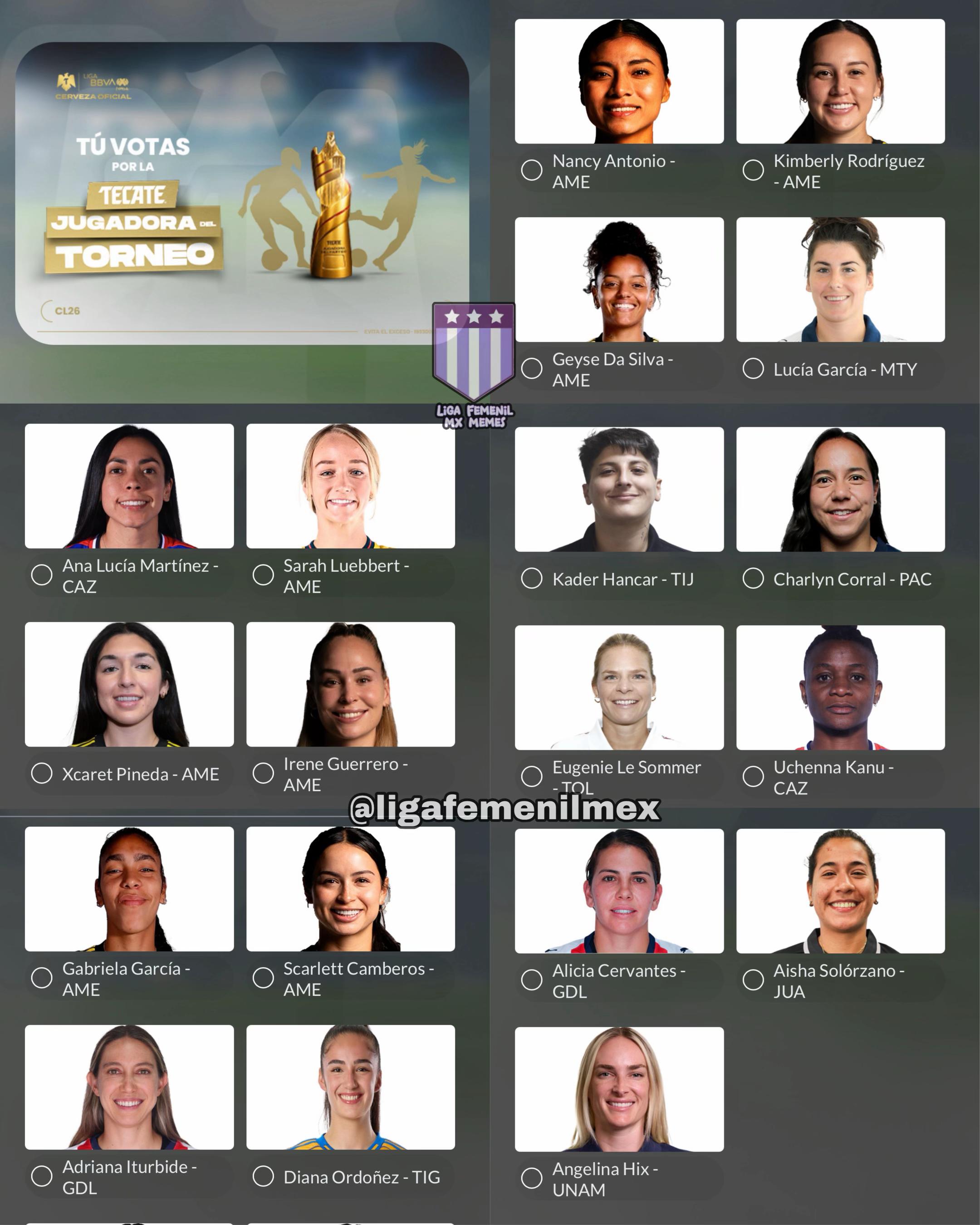 @Liga Femenil MX Memes