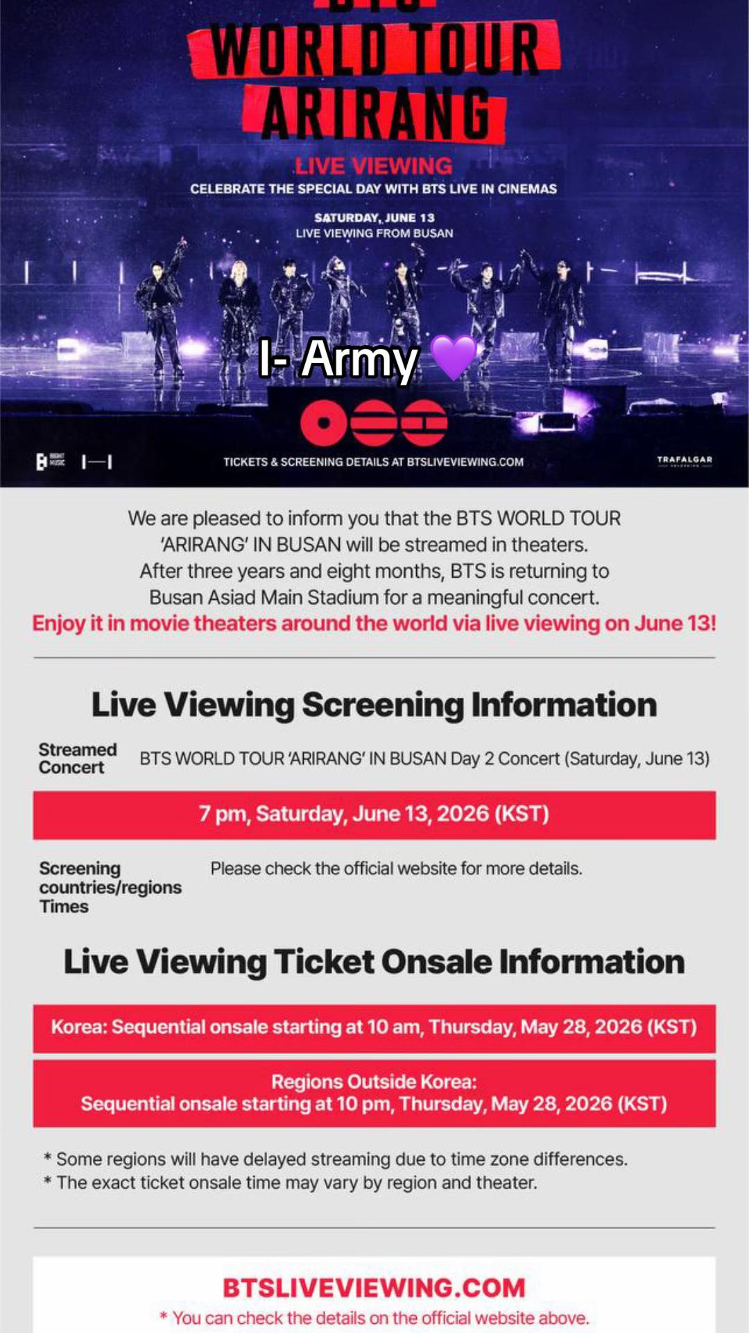 @I- Army 💜