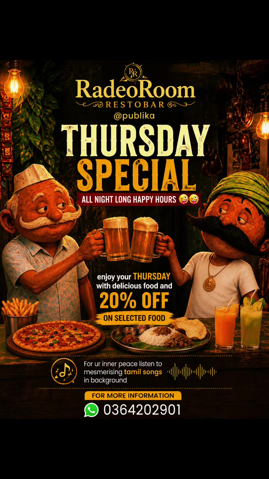 @RadeoRoomRestobar@Publika