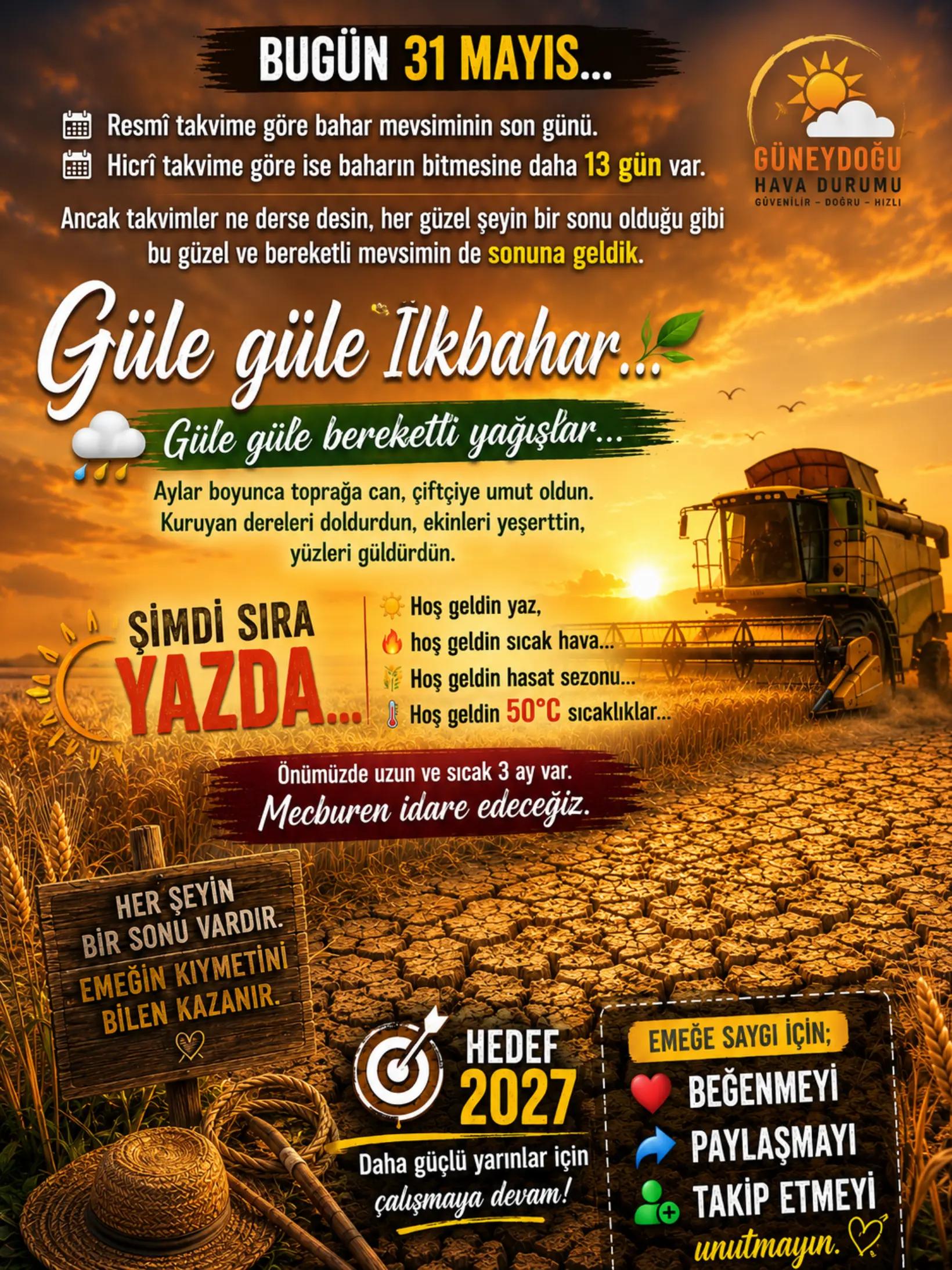 @GÜNEYDOĞU HAVA DURUMU