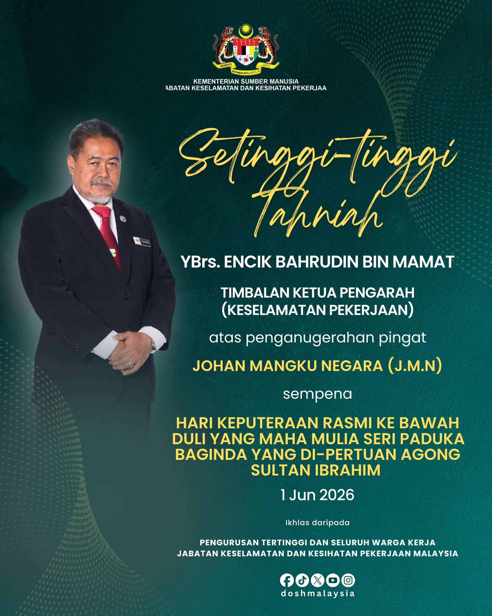 @JKKP / DOSH Malaysia