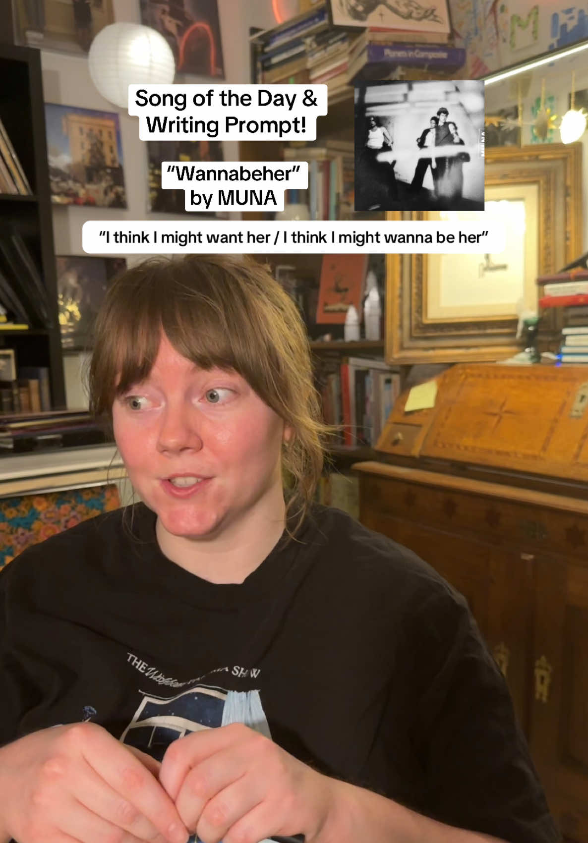 @Meggy is writing