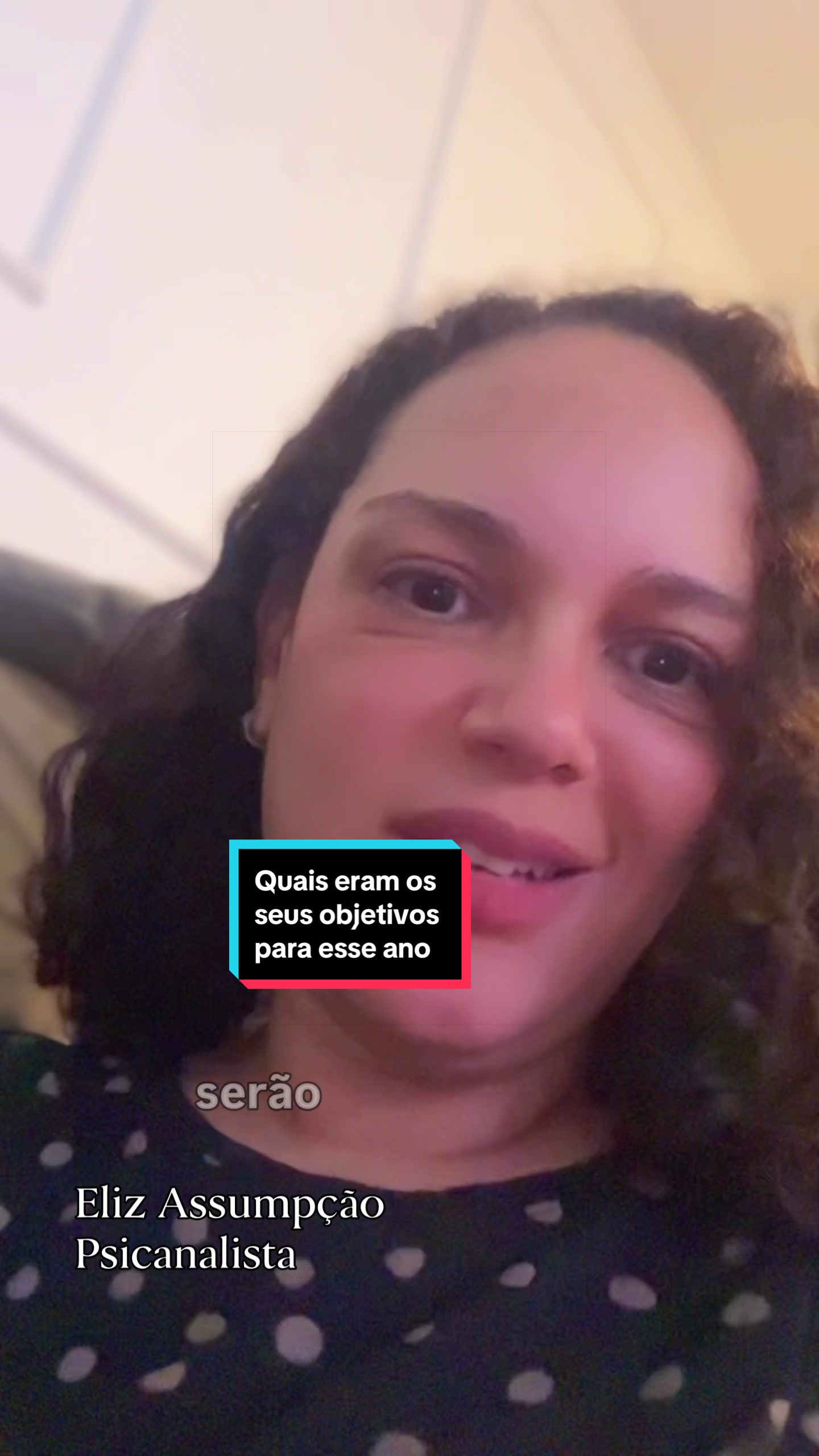 @Eliz Assump&ccedil;&atilde;o/ Psicanalista