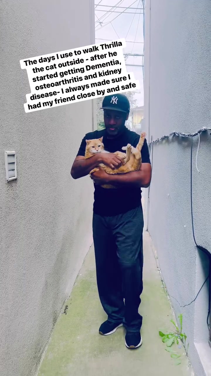 @ACatnameThrilla&aGuynamedRa