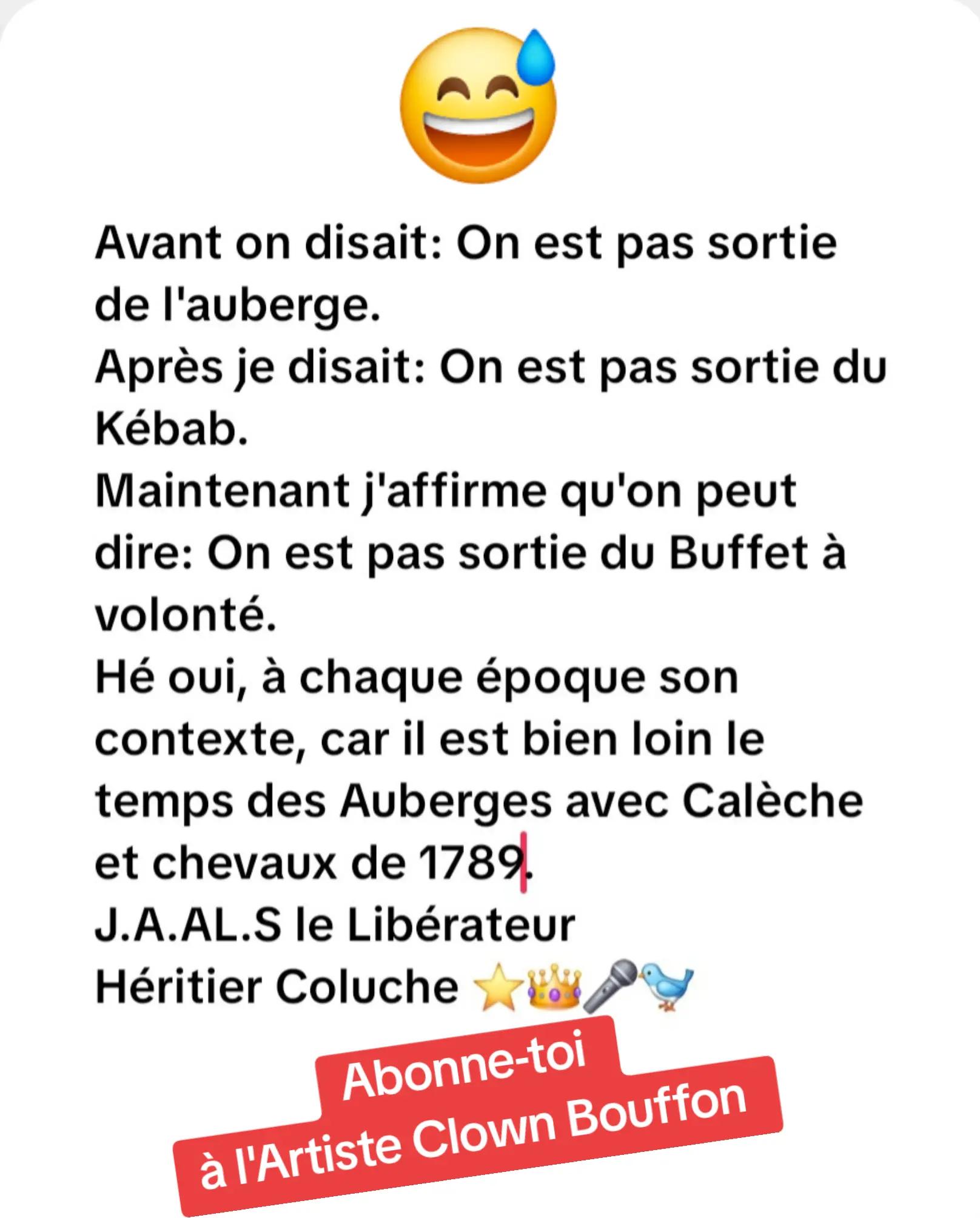 @😋Gladiateur Coluche Comique&copy;️
