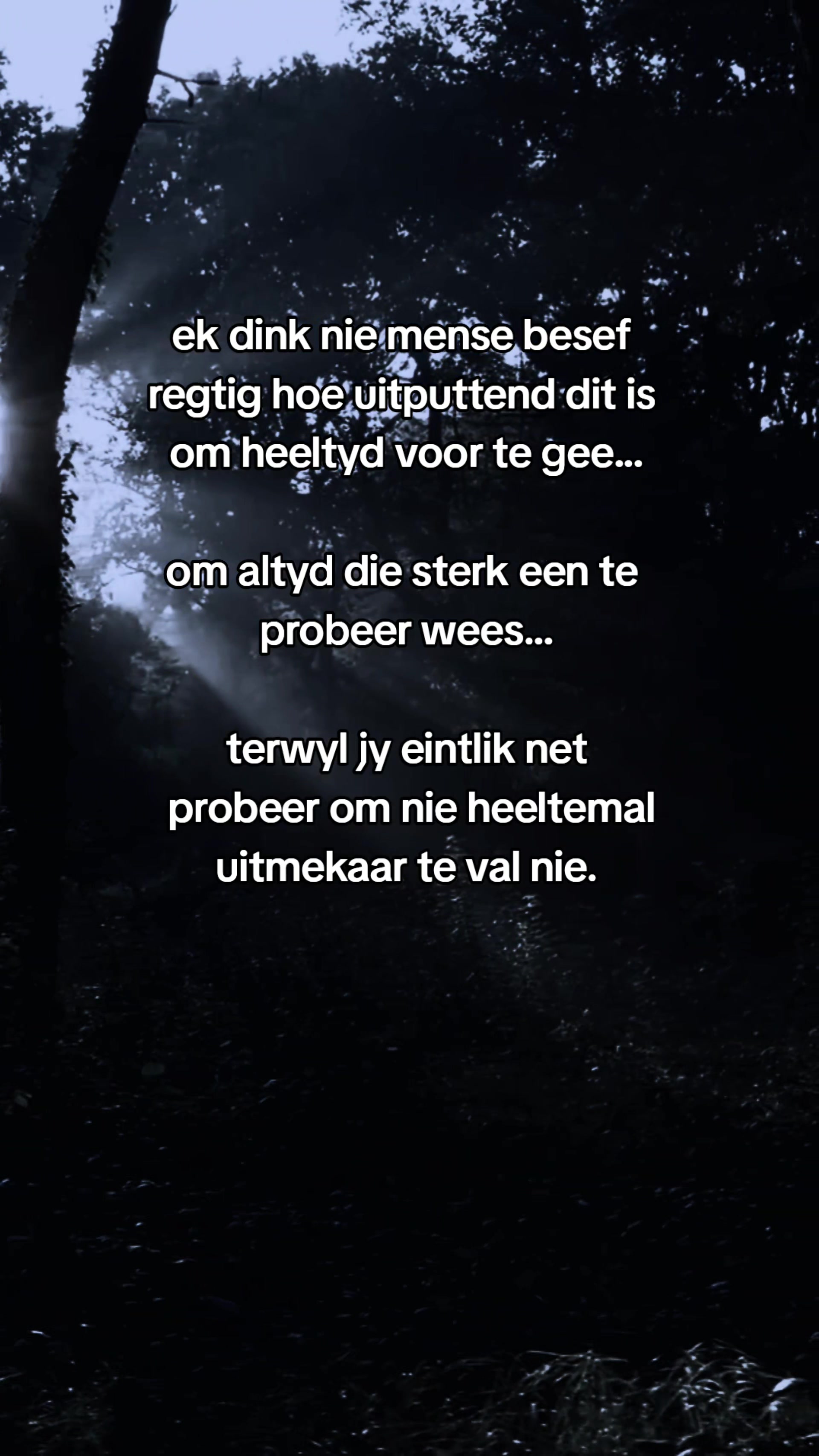 @gedagtes in die stilte