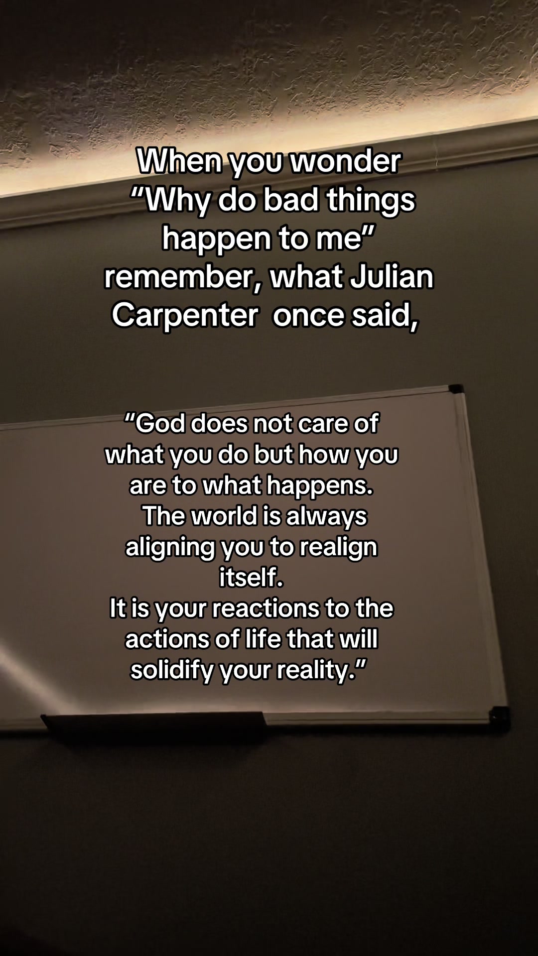 @Julian Carpenter