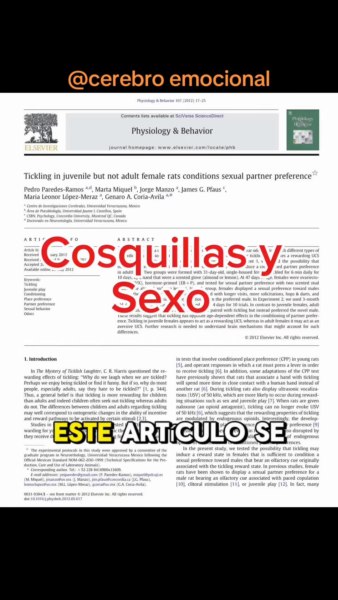 @Neurociencia para vivir mejor