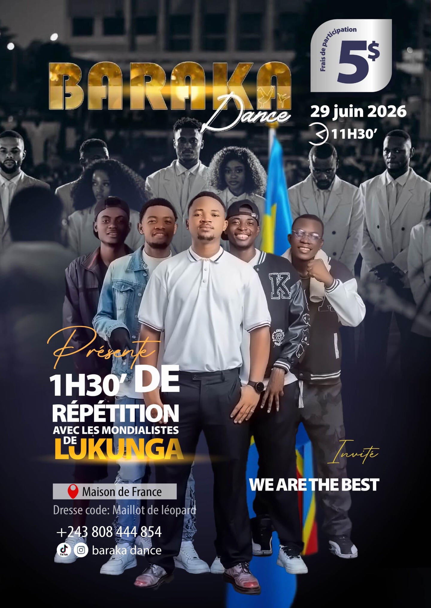 @WE ARE THE BEST DANCE 🤜🤛🇨🇩