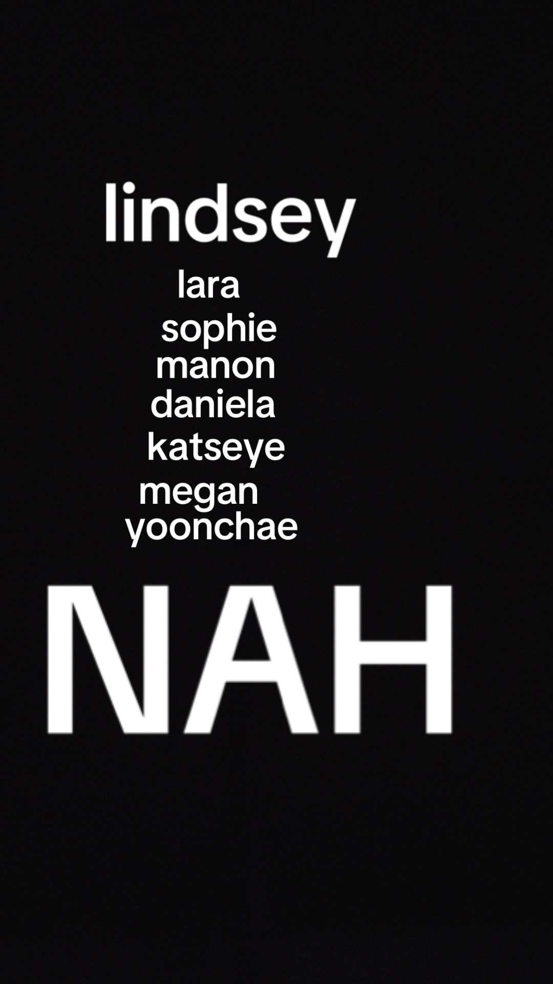 @Lindsey