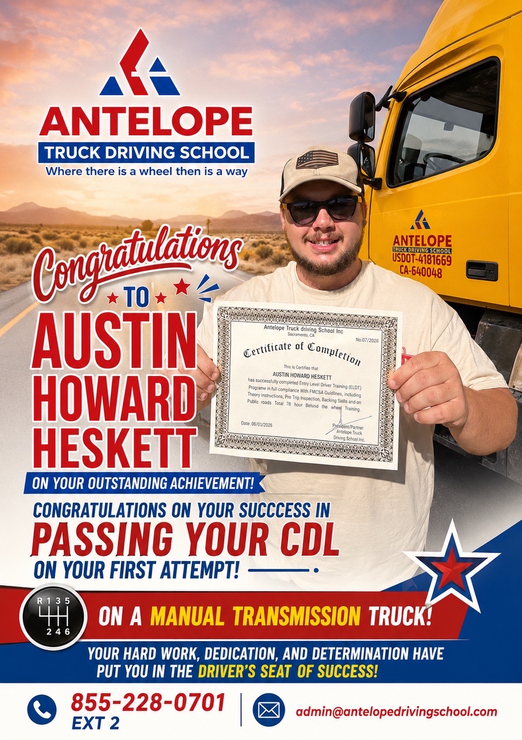 @Antelope Driving School