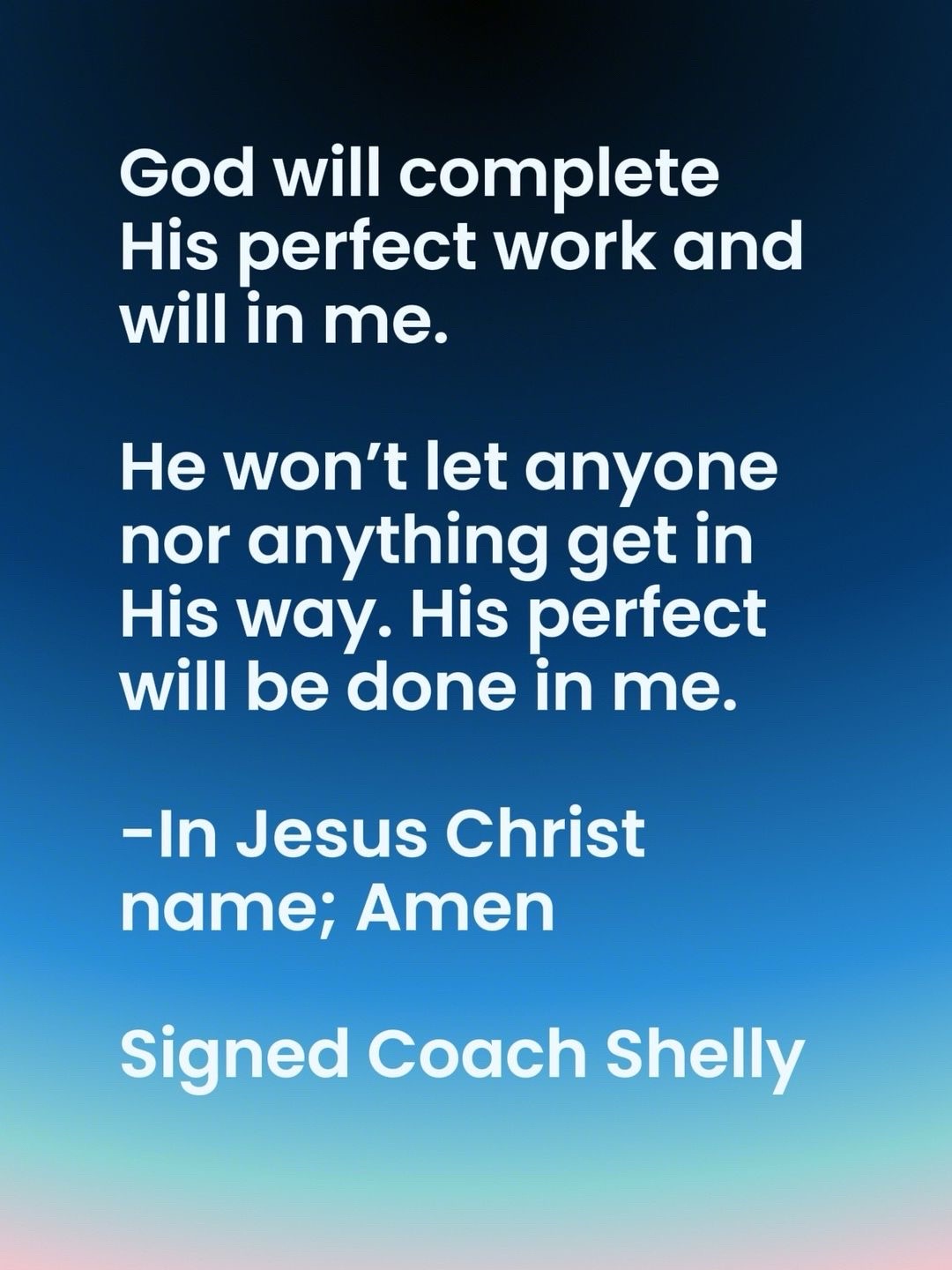 @Coach Shelly