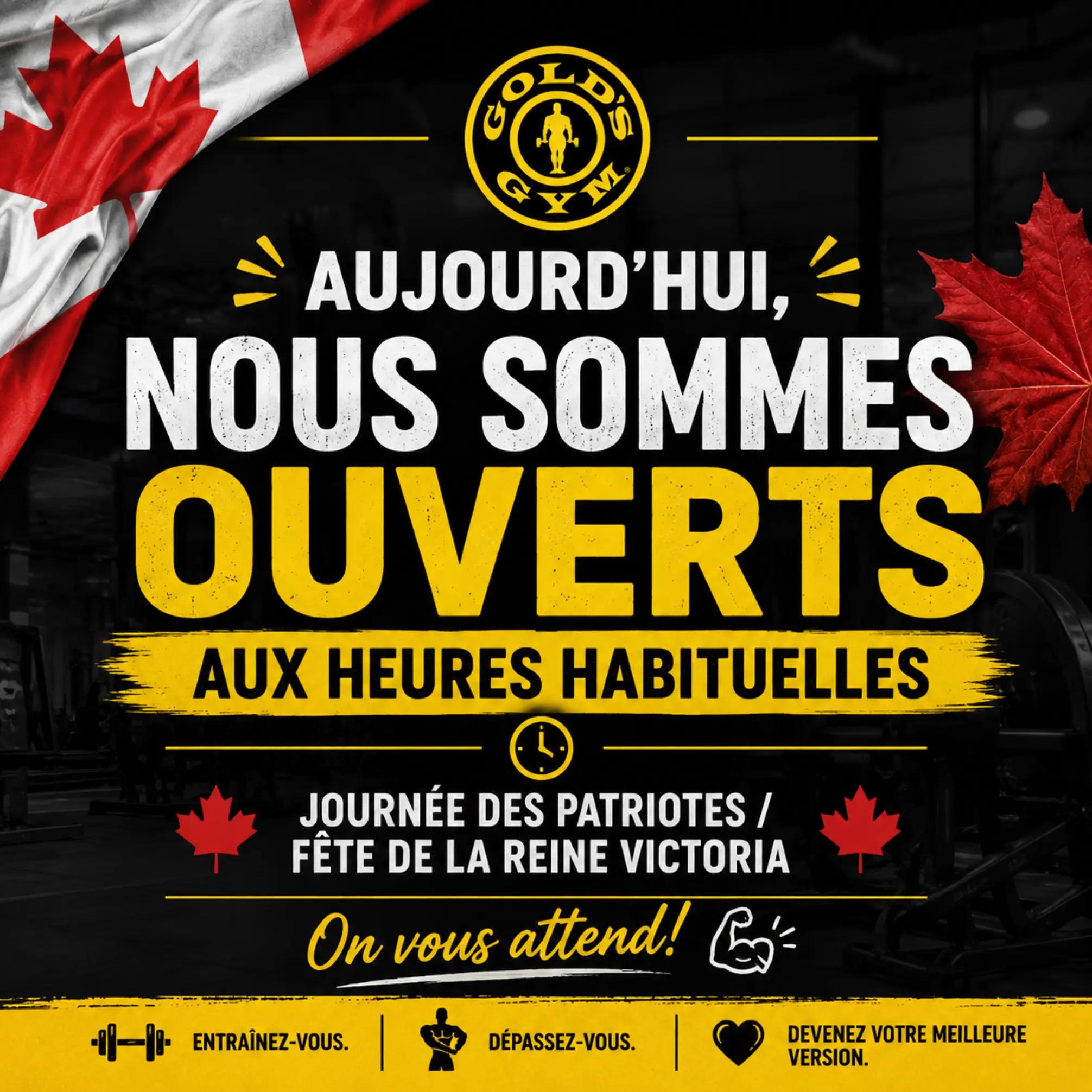 @Gold's Gym Québec