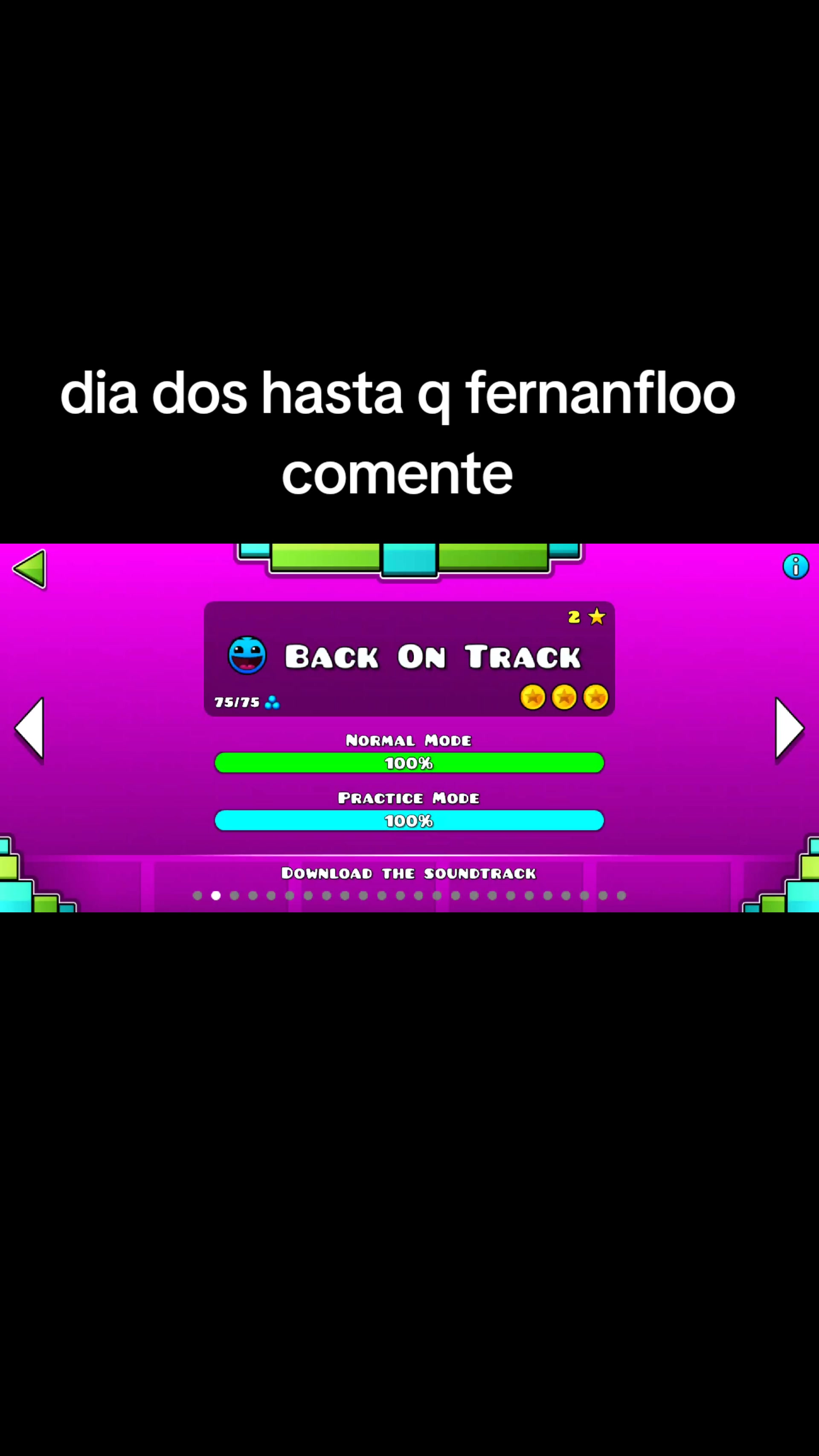@cuenta de geometry dash