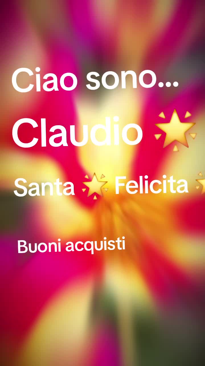 @Claudio Santa Felicita