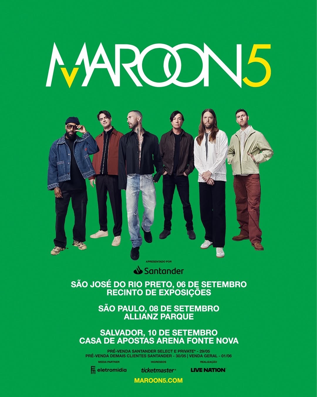 @Maroon 5