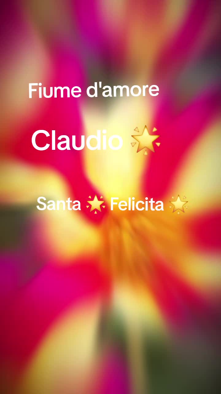 @Claudio Santa Felicita