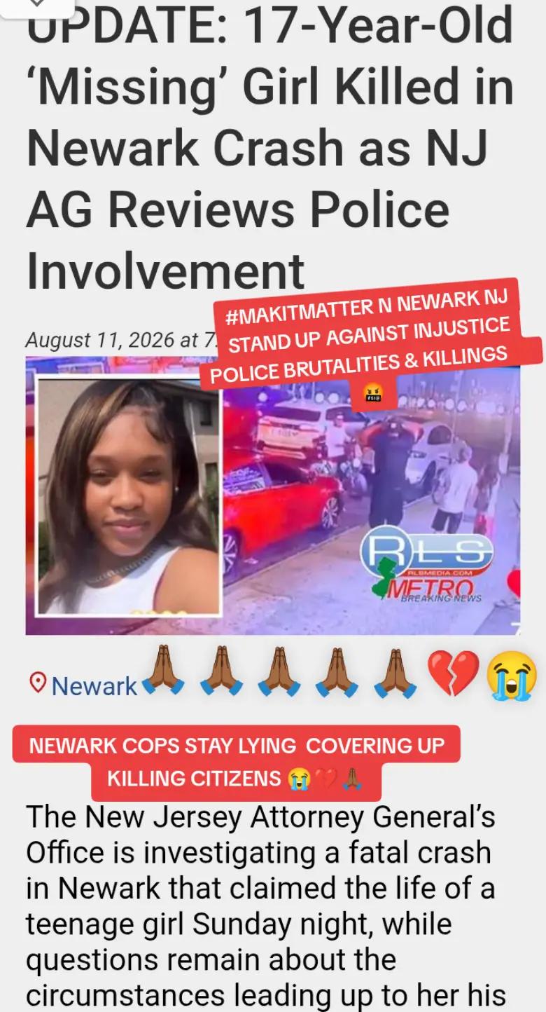 @STOP #POLICEBRUTALITY N NEWARK