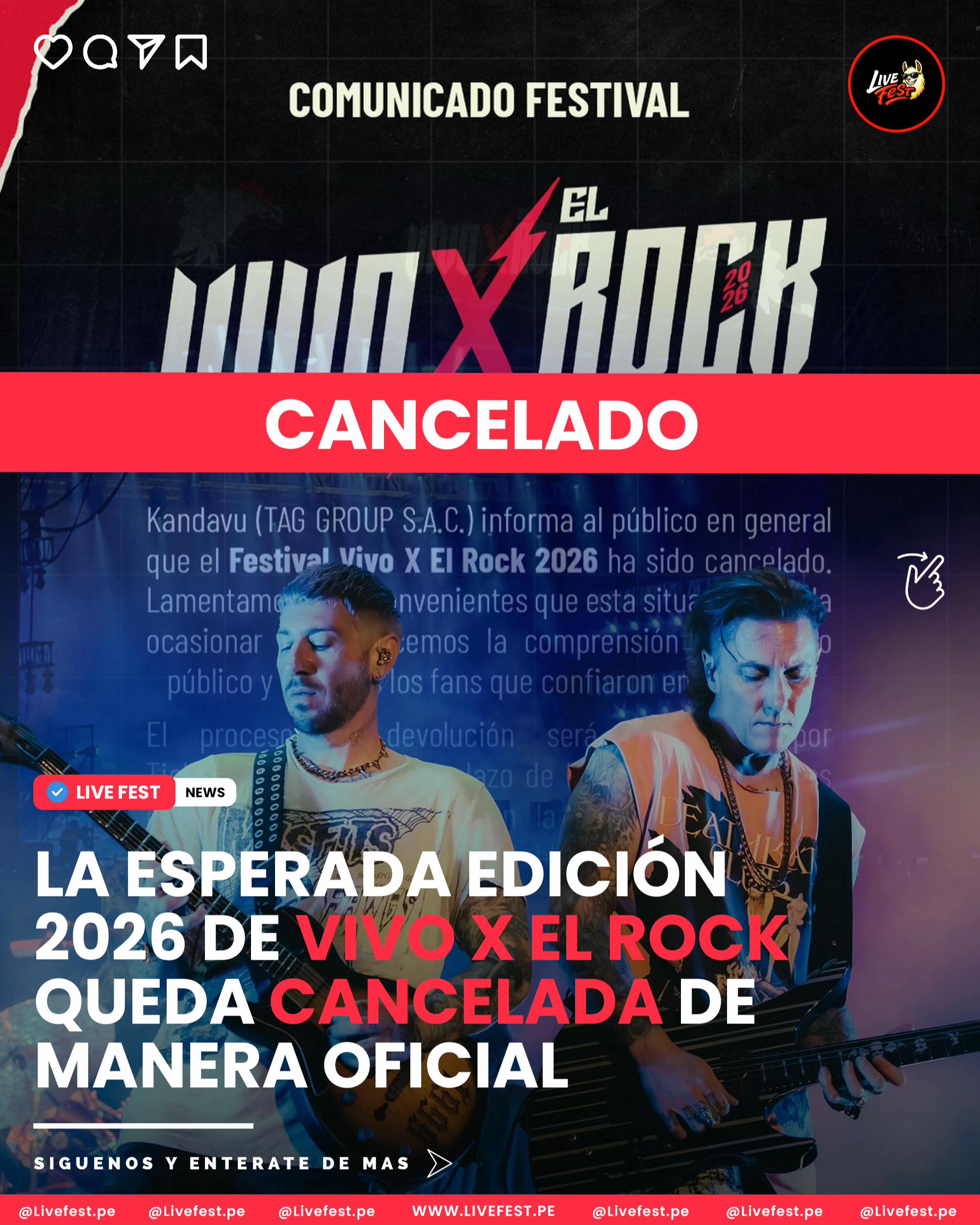 @Live Fest Per&uacute; 🇵🇪