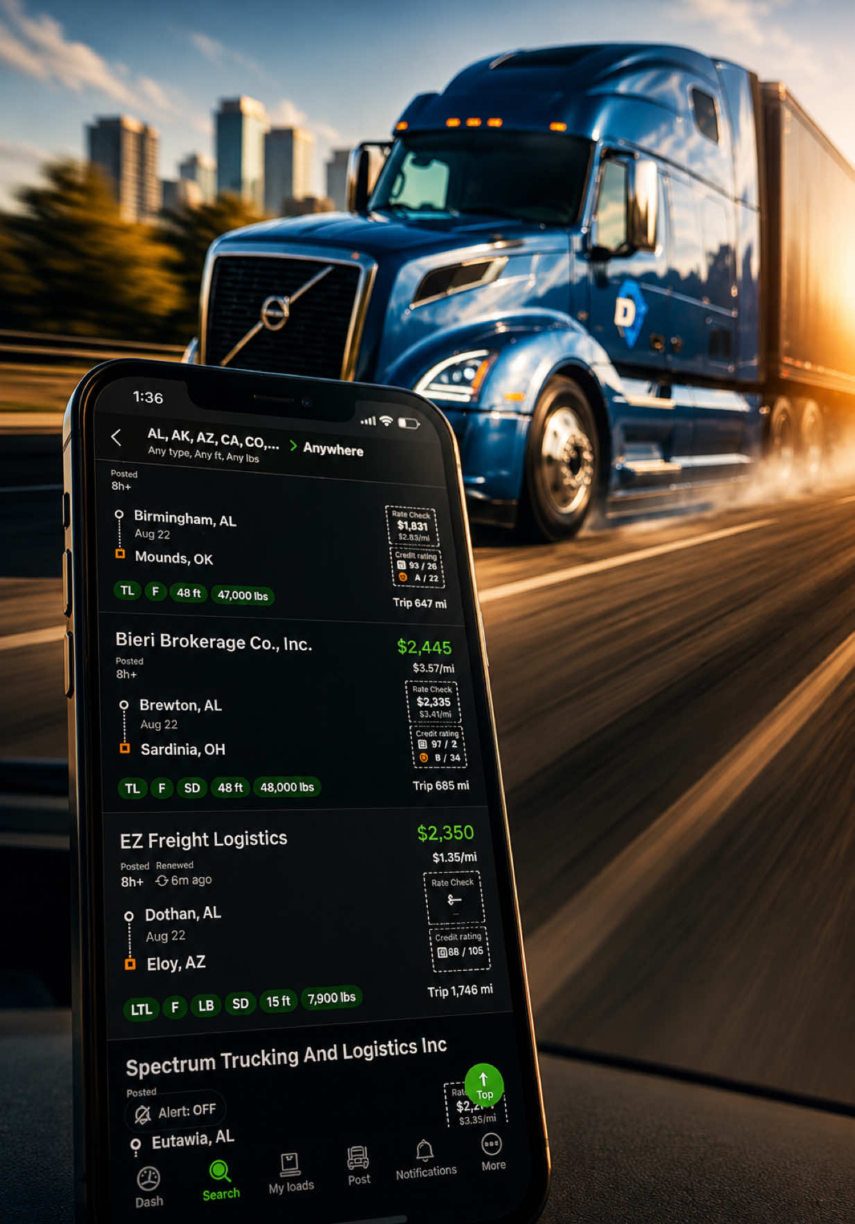 @Dispatch Trucks | Dispatching