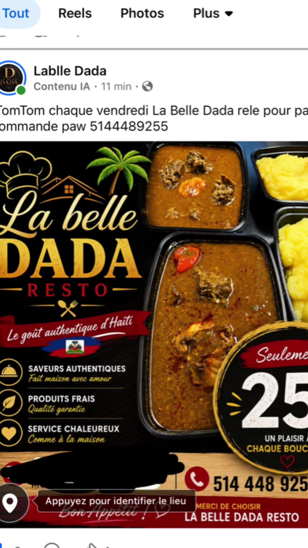 @la belle dada p&acirc;te kode