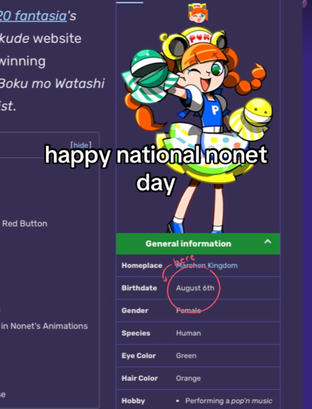 @Nonet♪