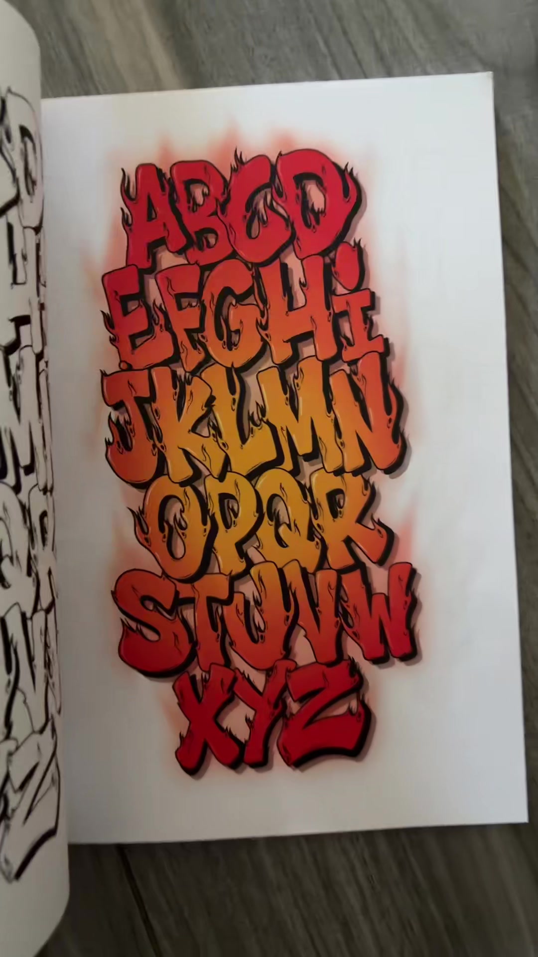 @graffiti alphabets