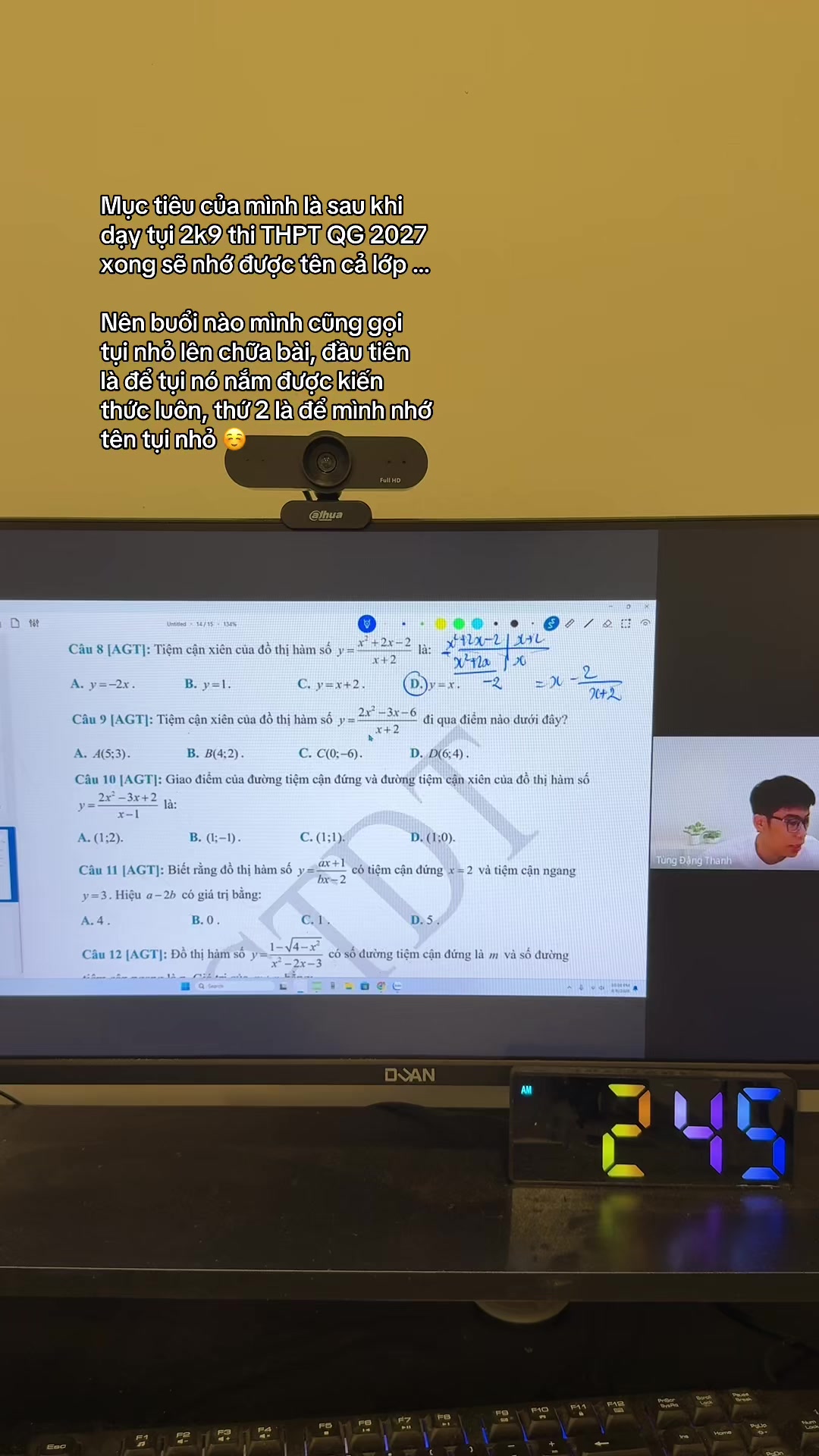 @Anh gi&aacute;o T&ugrave;ng dạy To&aacute;n