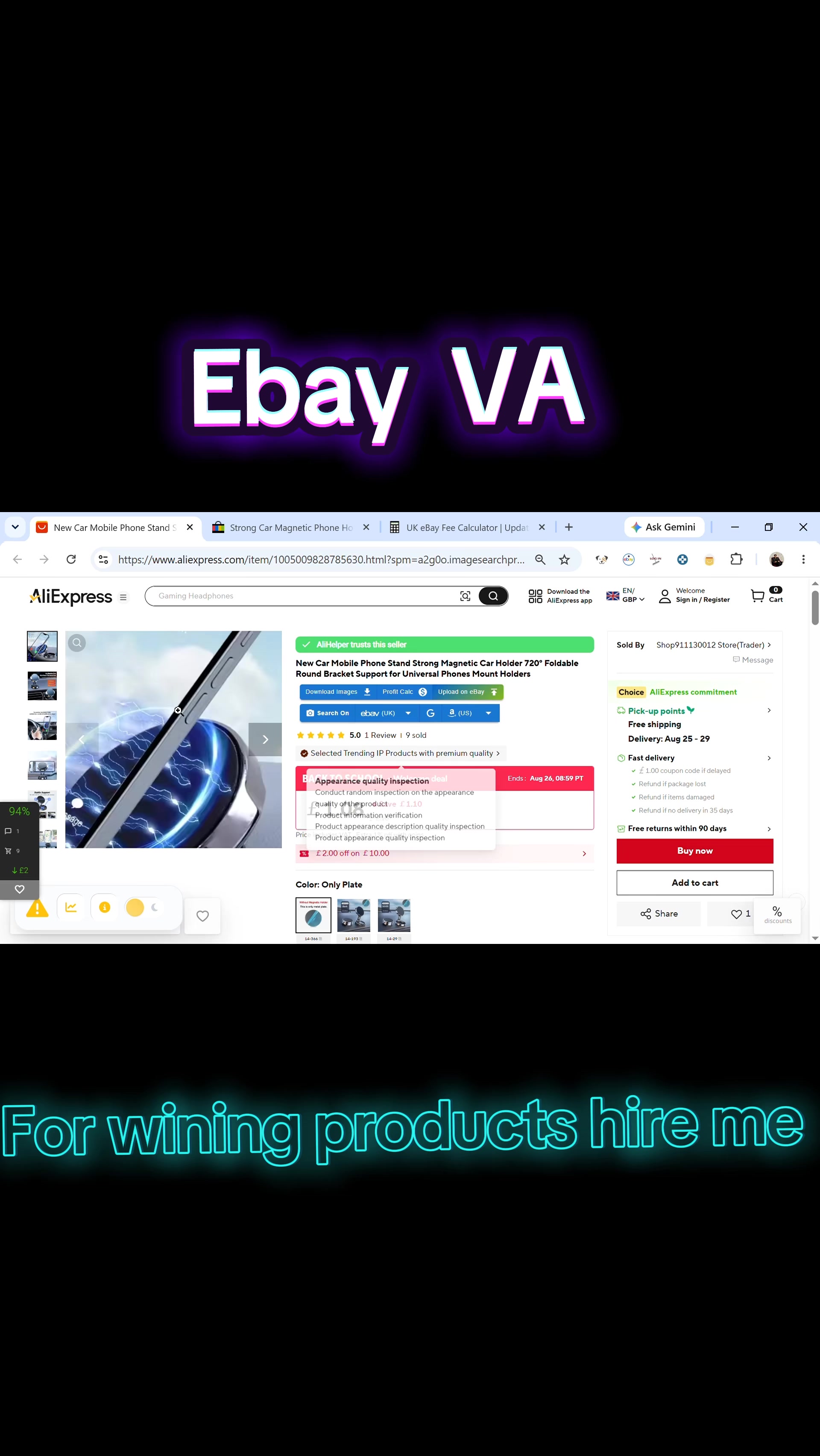 @Ebay with Filla