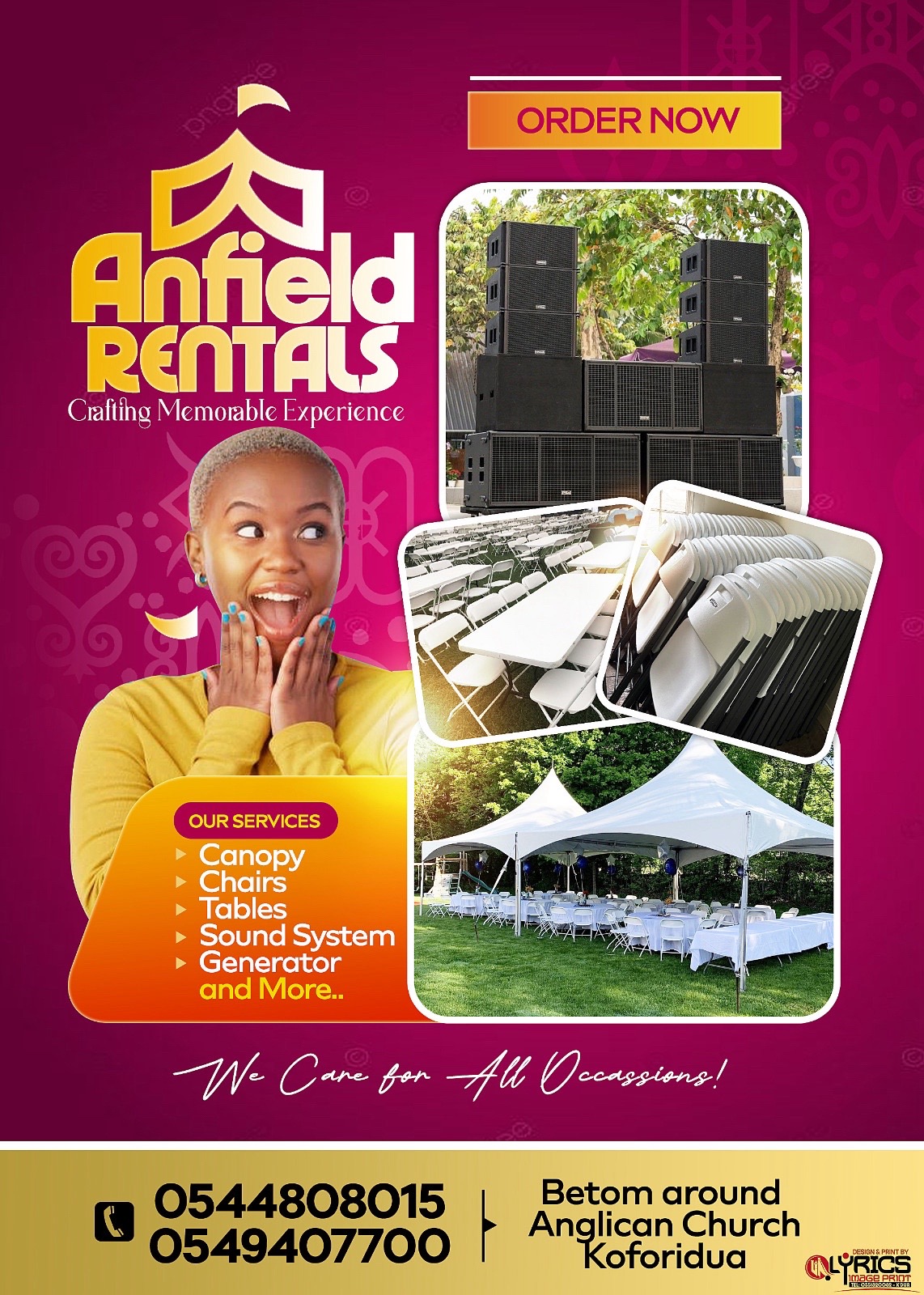 @Lyrics image print