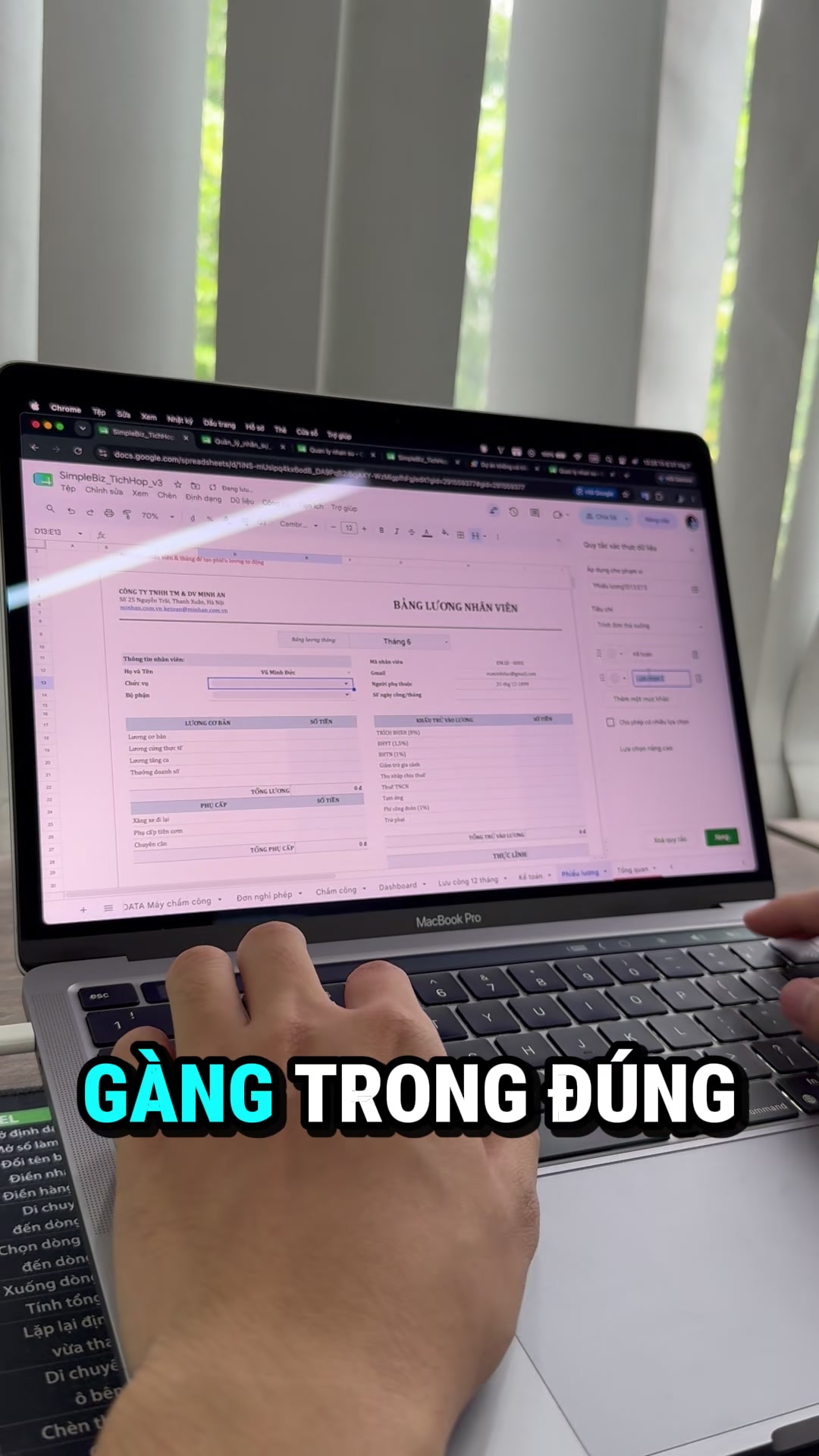 @Template Google Sheet