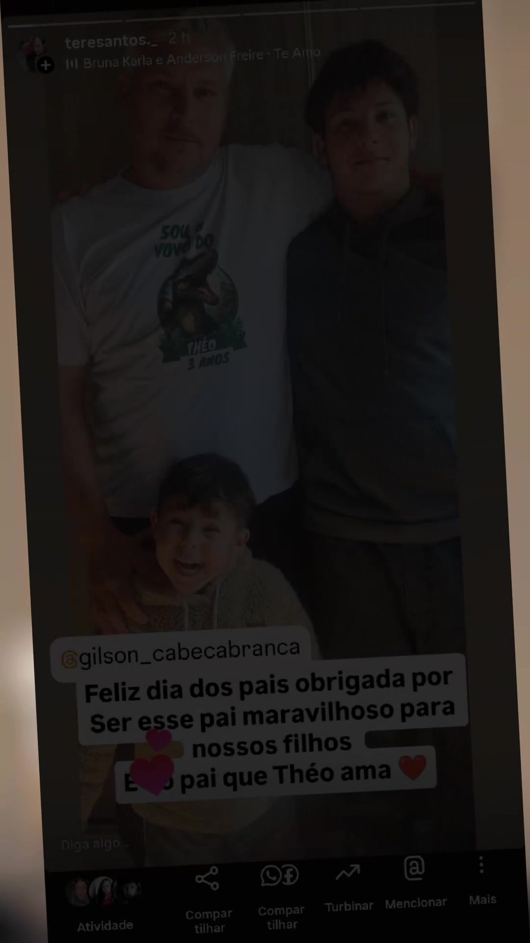 @🌹 Ter&ecirc; santos 🌹 guerreira 💪