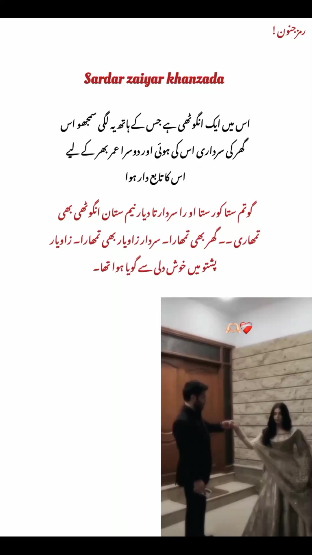 @Zoya novel zadi