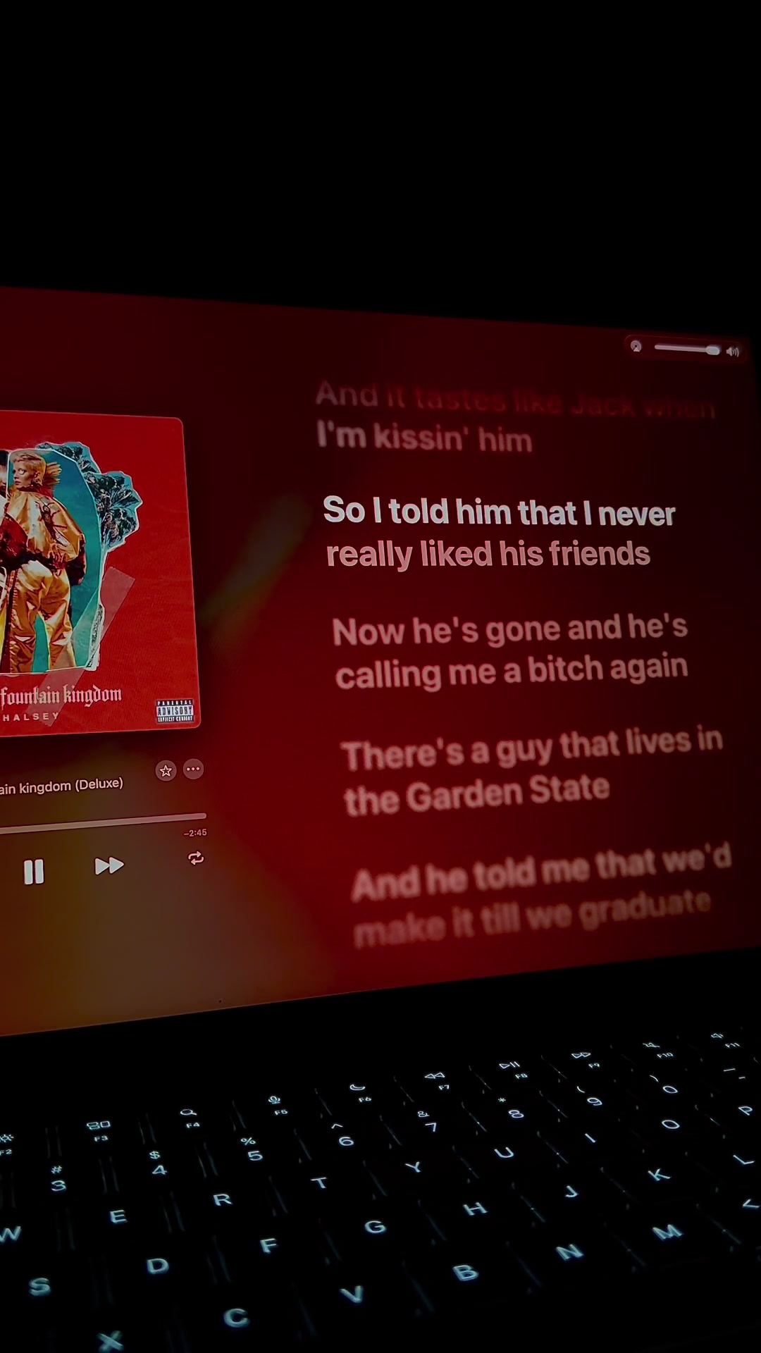 @just listen.