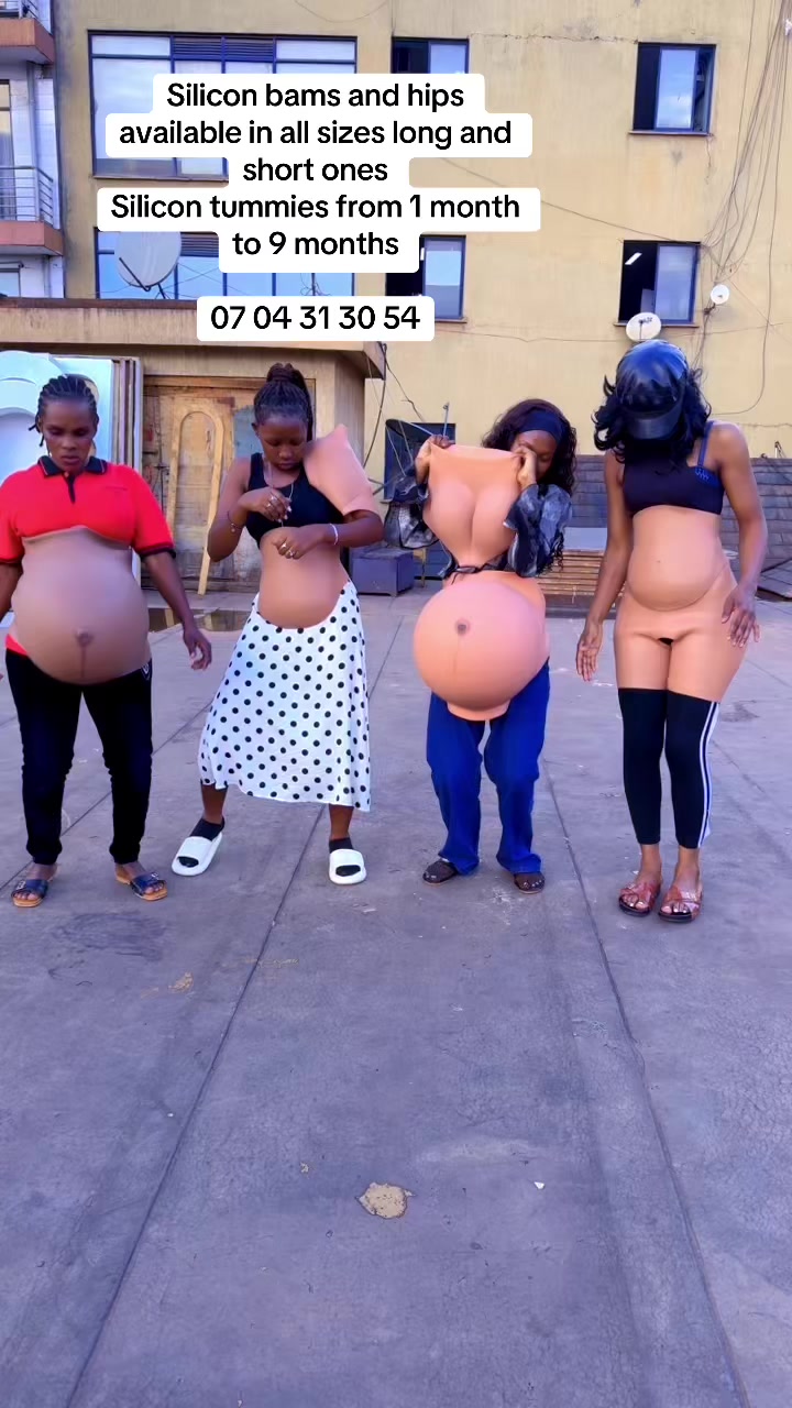 @Pregnant Nalwoga silicone wear