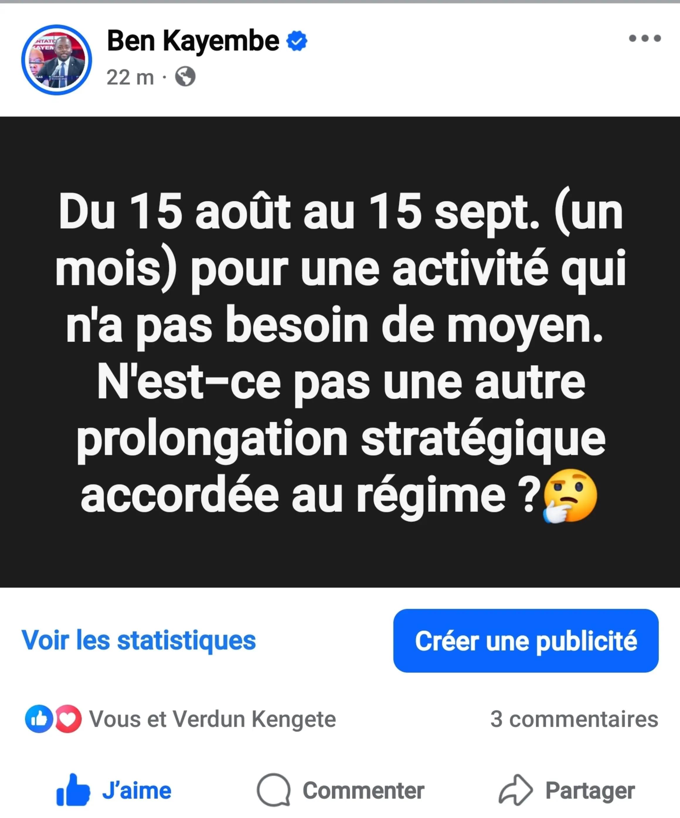 @ben kayembe