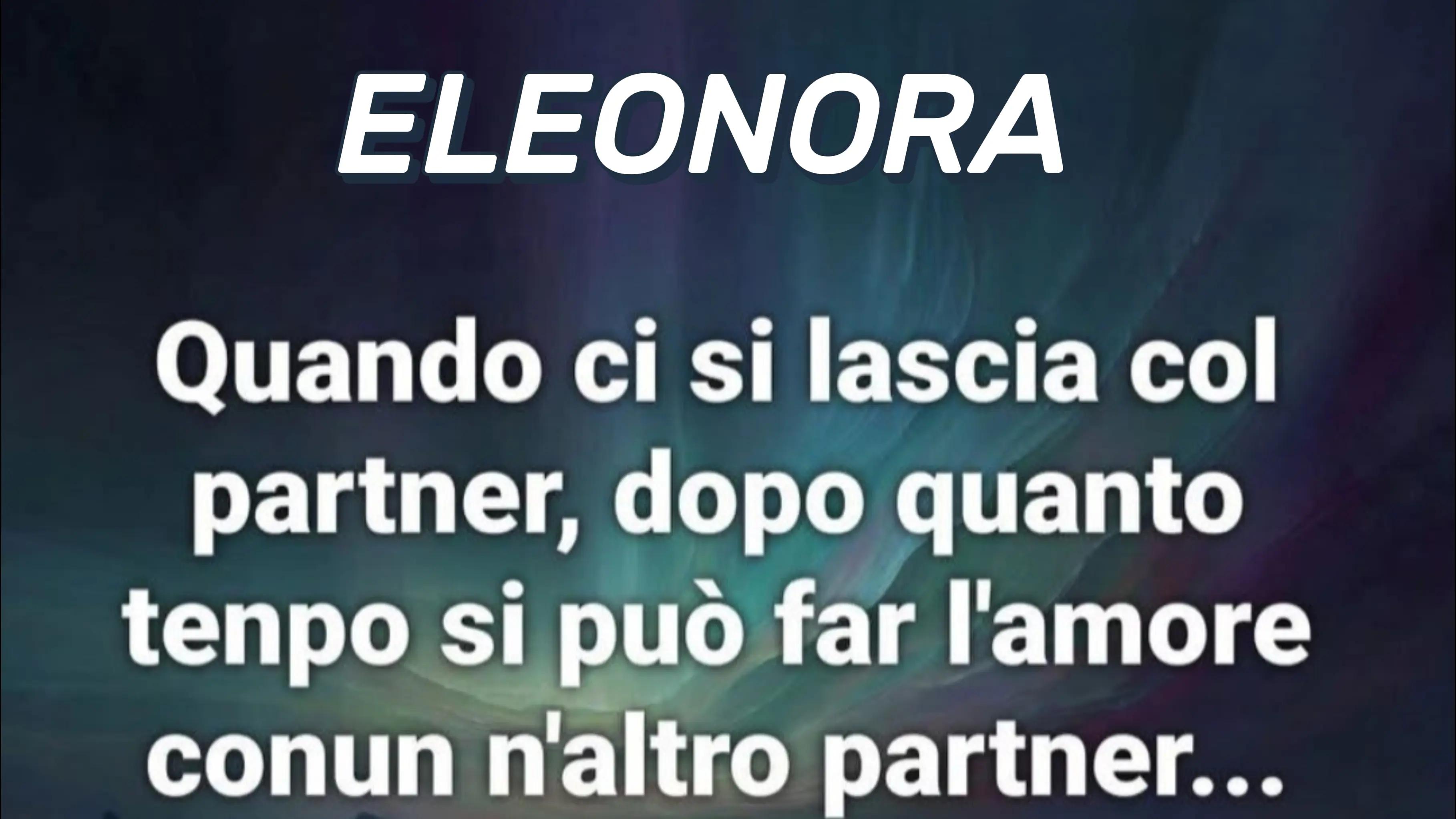 @Eleonora