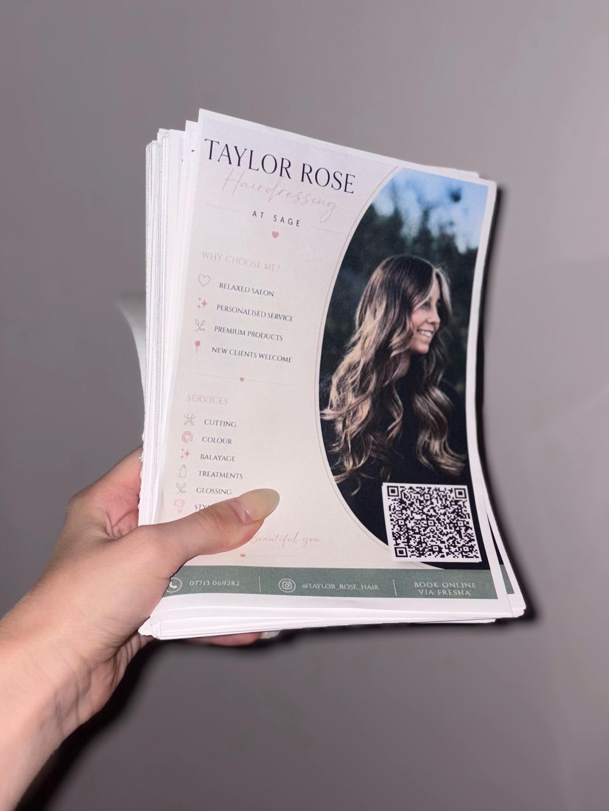 @taylor rose hairdressing