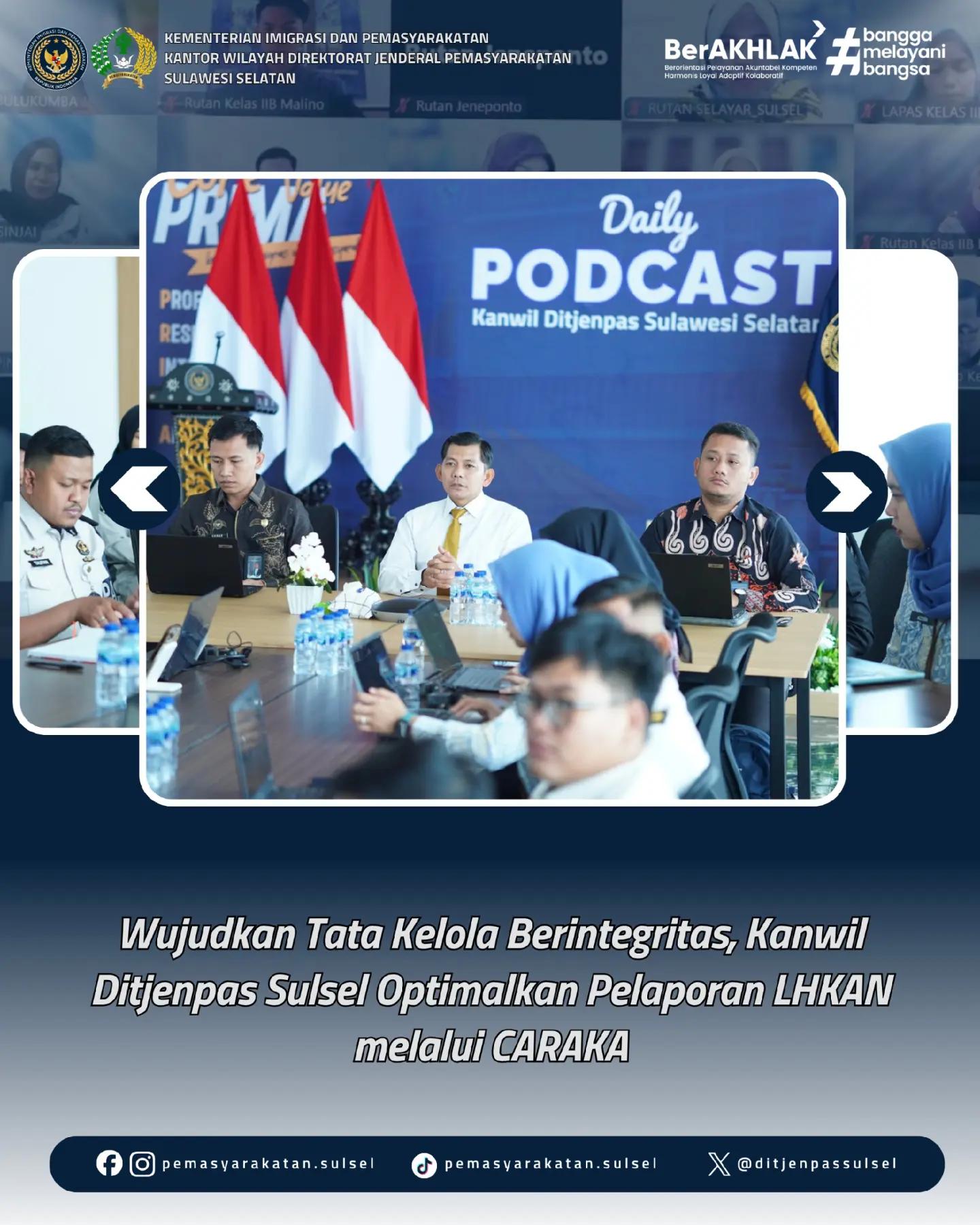 @Kanwil Ditjenpas Sulsel
