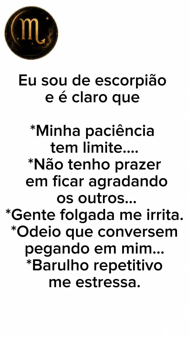 @O signo de ESCORPI&Atilde;O