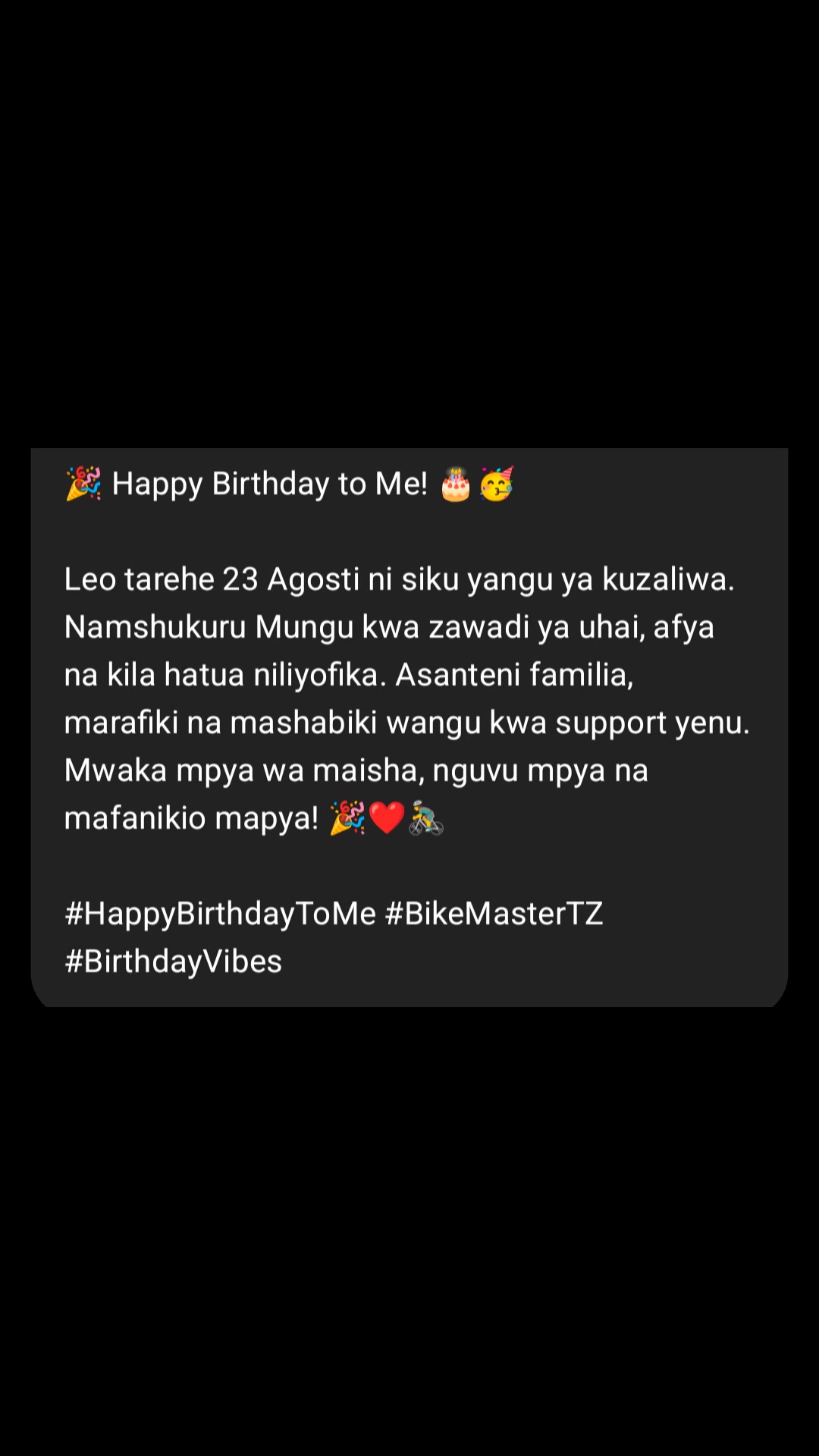 @bike master tz