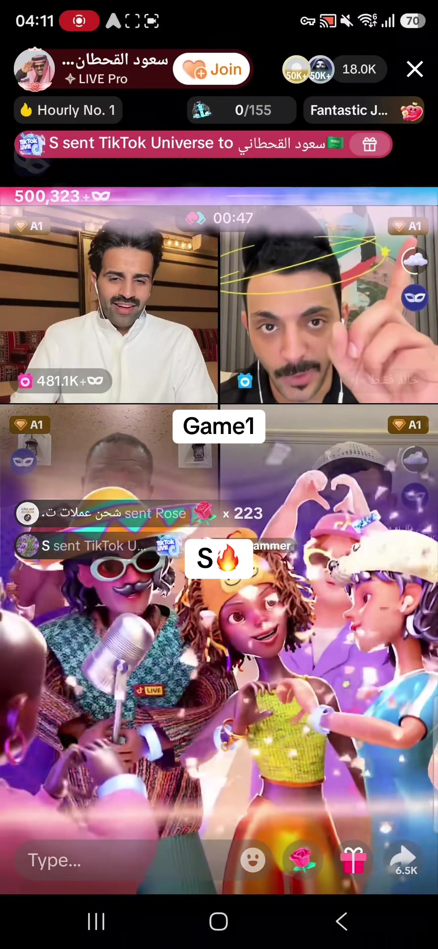 @Tiktok Live Matches