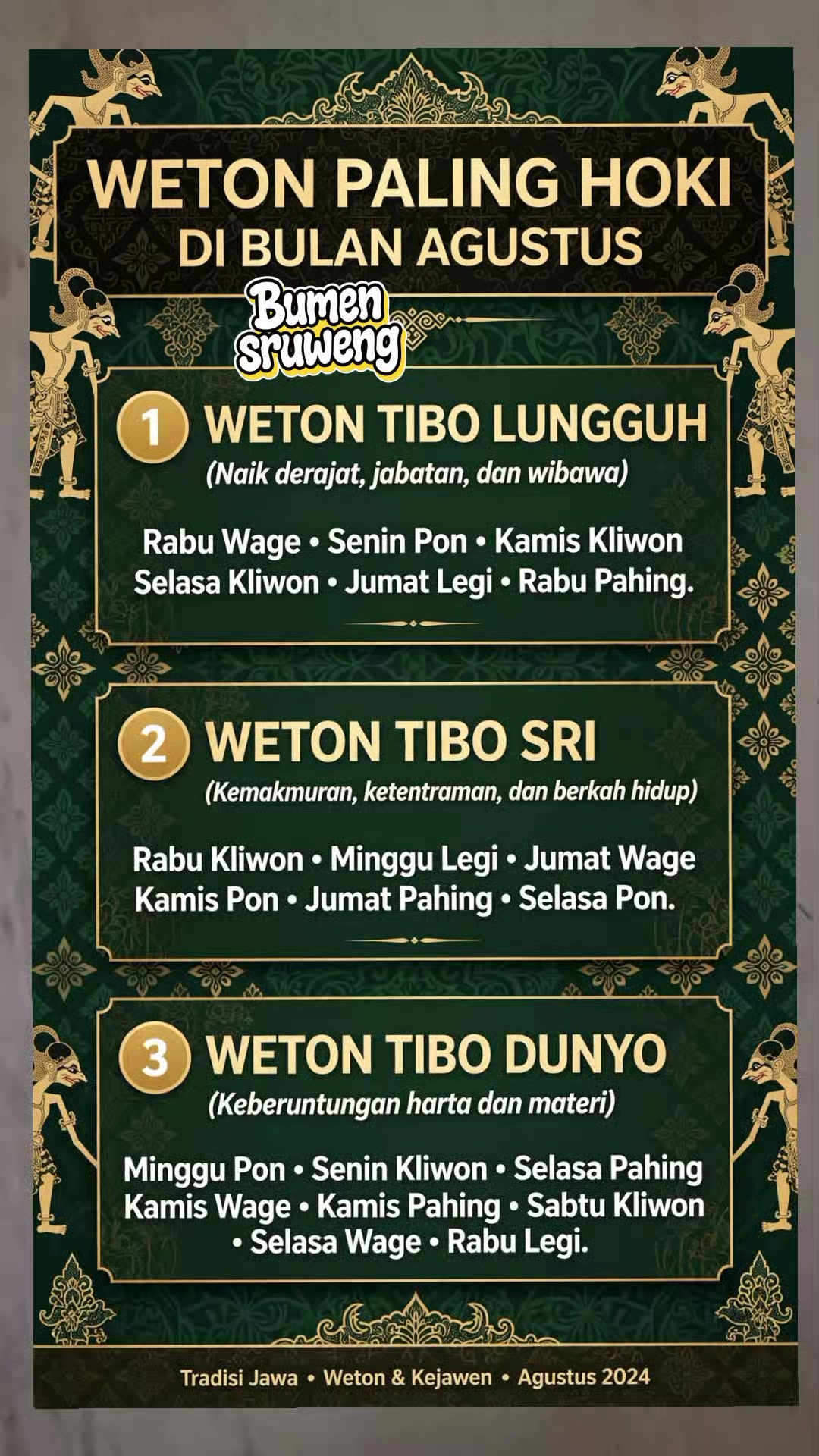 @Bumen Sruweng