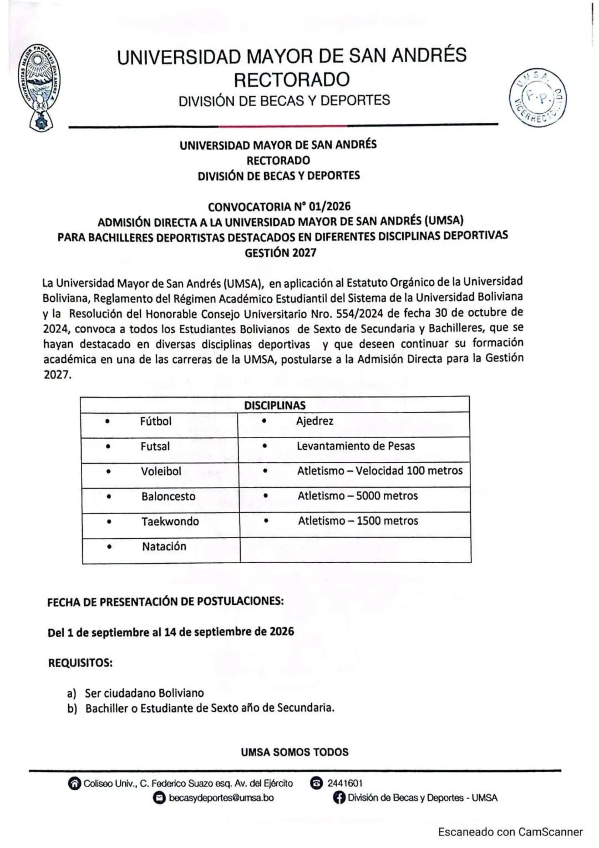 @Cs. Econ&oacute;micas UMSA